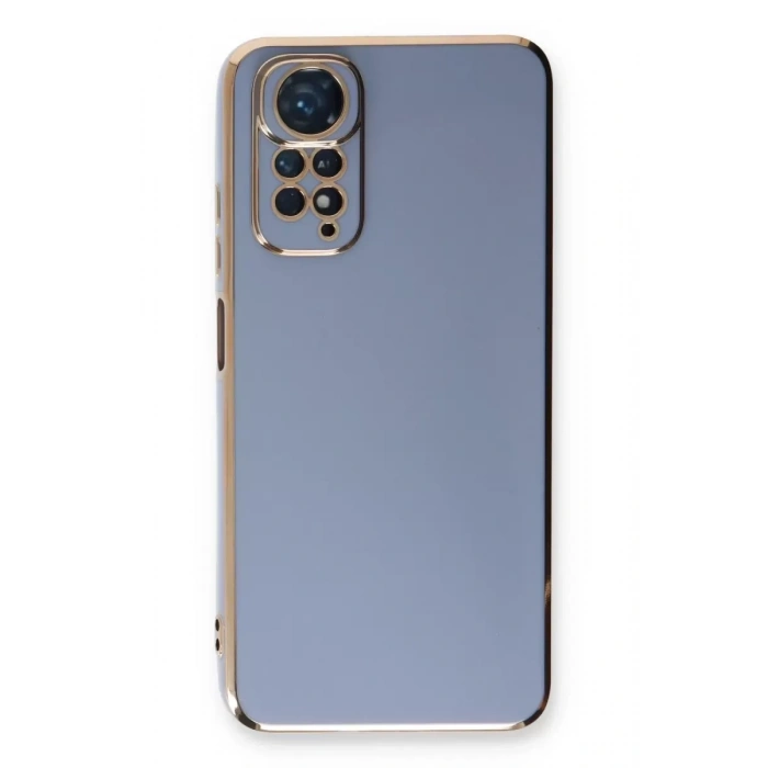 Xiaomi Redmi Note 11 Kılıf Volet Silikon - Mavi