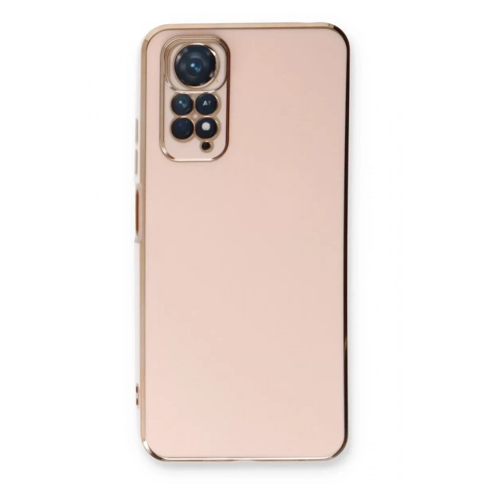Xiaomi Redmi Note 11 Kılıf Volet Silikon - Pembe