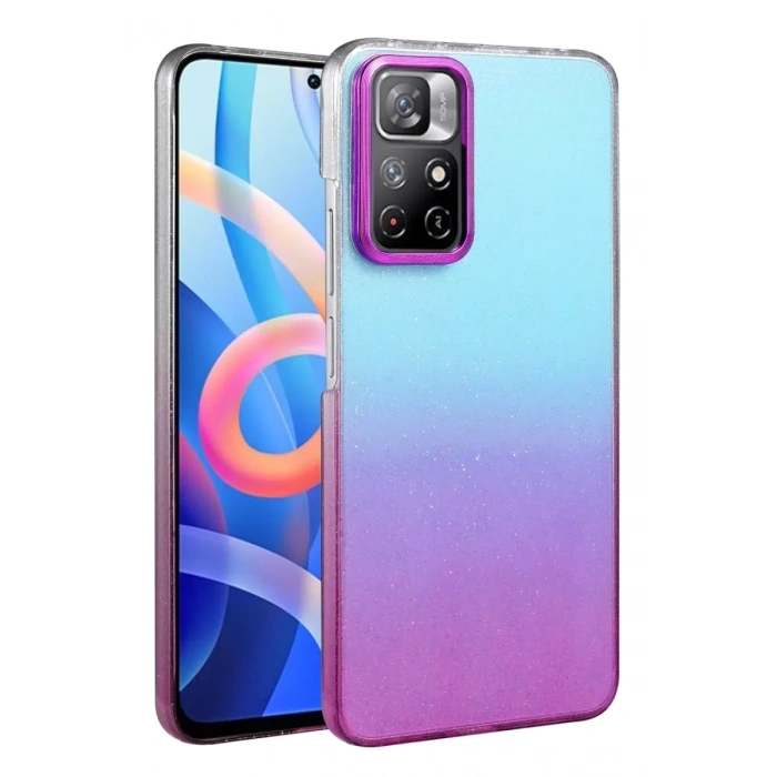 Xiaomi Redmi Note 11 Pro Glossy Kapak - Mor