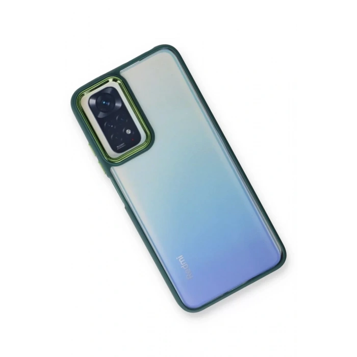 Xiaomi Redmi Note 11 Pro Kılıf Dora Kapak - Haki Yeşil