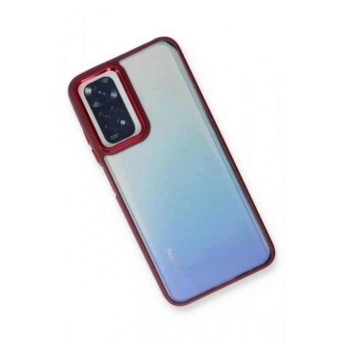 Xiaomi Redmi Note 11 Pro Kılıf Dora Kapak - Kırmızı