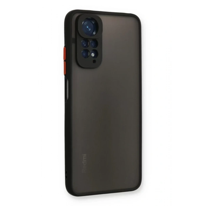 Xiaomi Redmi Note 11 Pro Kılıf Montreal Silikon Kapak - Siyah