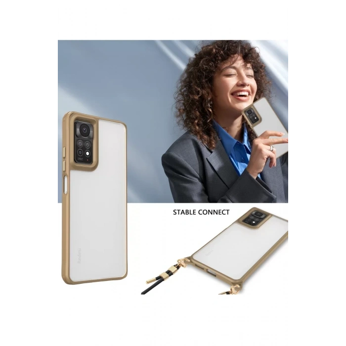 Xiaomi Redmi Note 11 Pro Kılıf Penta Silikon Kılıf - Çöl Titanyum