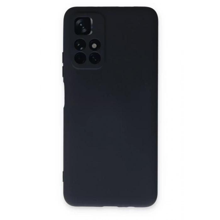 Xiaomi Redmi Note 11T Kılıf Nano içi Kadife Silikon - Lacivert