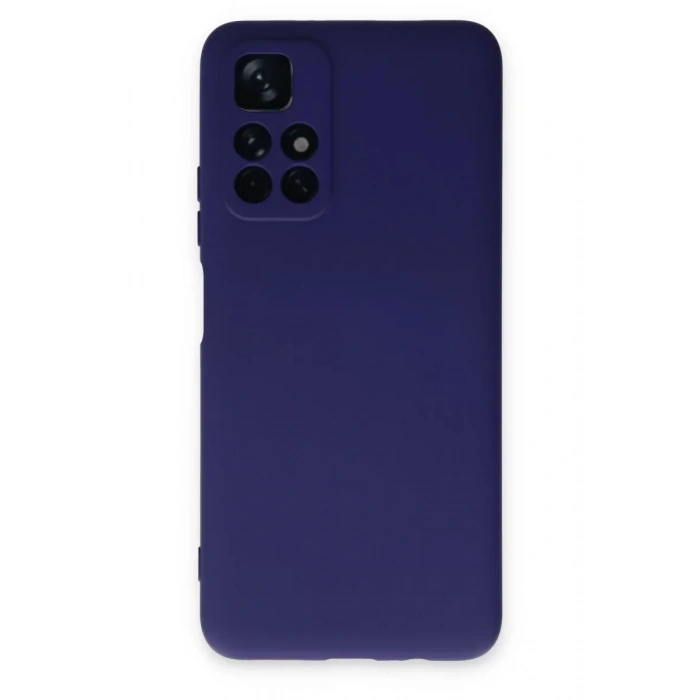 Xiaomi Redmi Note 11T Kılıf Nano içi Kadife Silikon - Mor