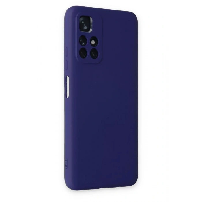 Xiaomi Redmi Note 11T Kılıf Nano içi Kadife Silikon - Mor