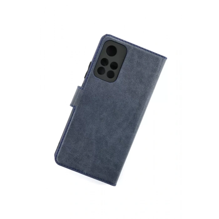 Xiaomi Redmi Note 11T Kılıf Trend S Plus Kapaklı Kılıf - Lacivert