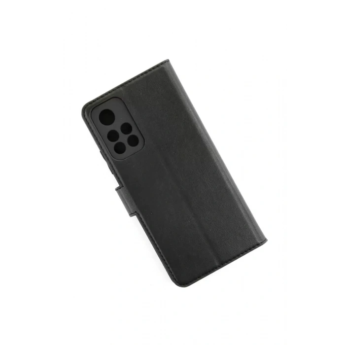 Xiaomi Redmi Note 11T Kılıf Trend S Plus Kapaklı Kılıf - Siyah