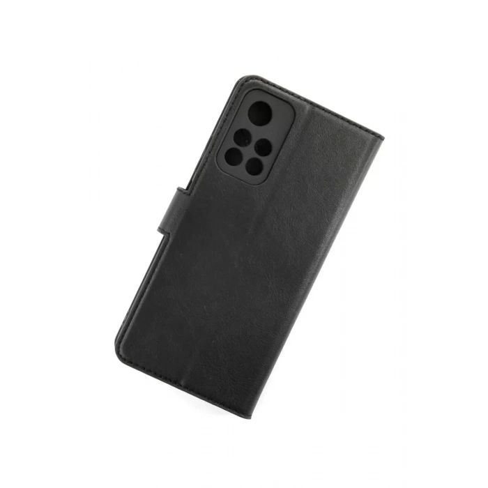 Xiaomi Redmi Note 11T Kılıf Trend S Plus Kapaklı Kılıf - Siyah