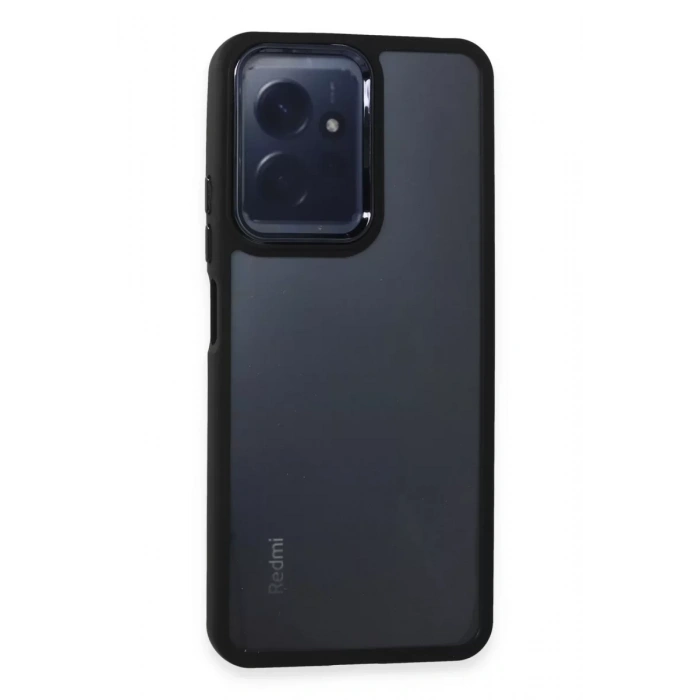 Xiaomi Redmi Note 12 4G Kılıf Dora Kapak - Siyah