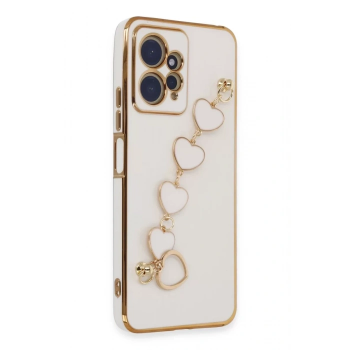 Xiaomi Redmi Note 12 4G Kılıf Esila Silikon - Beyaz