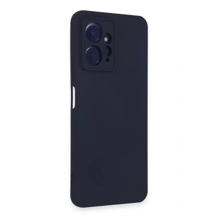 Xiaomi Redmi Note 12 4G Kılıf Nano içi Kadife Silikon - Lacivert