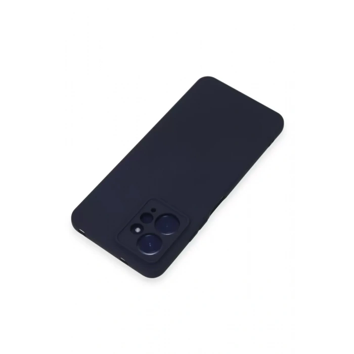 Xiaomi Redmi Note 12 4G Kılıf Nano içi Kadife Silikon - Lacivert