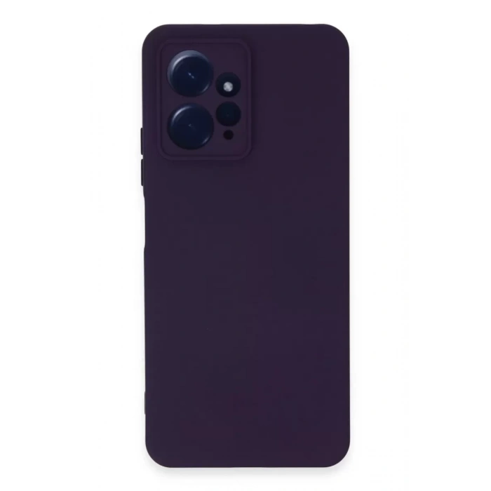 Xiaomi Redmi Note 12 4G Kılıf Nano içi Kadife Silikon - Mor