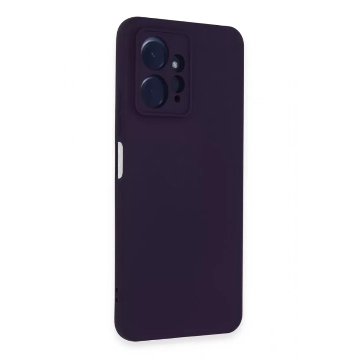 Xiaomi Redmi Note 12 4G Kılıf Nano içi Kadife Silikon - Mor
