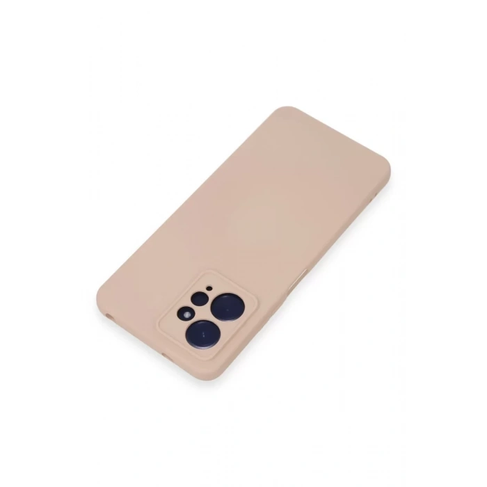 Xiaomi Redmi Note 12 4G Kılıf Nano içi Kadife Silikon - Pudra
