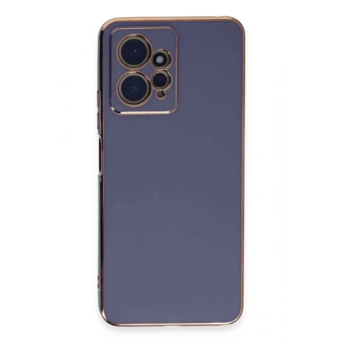 Xiaomi Redmi Note 12 4G Kılıf Volet Silikon - Mavi