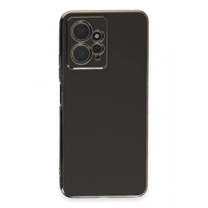 Xiaomi Redmi Note 12 4G Kılıf Volet Silikon - Siyah