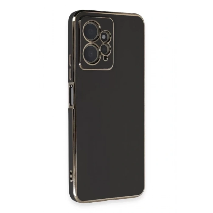 Xiaomi Redmi Note 12 4G Kılıf Volet Silikon - Siyah