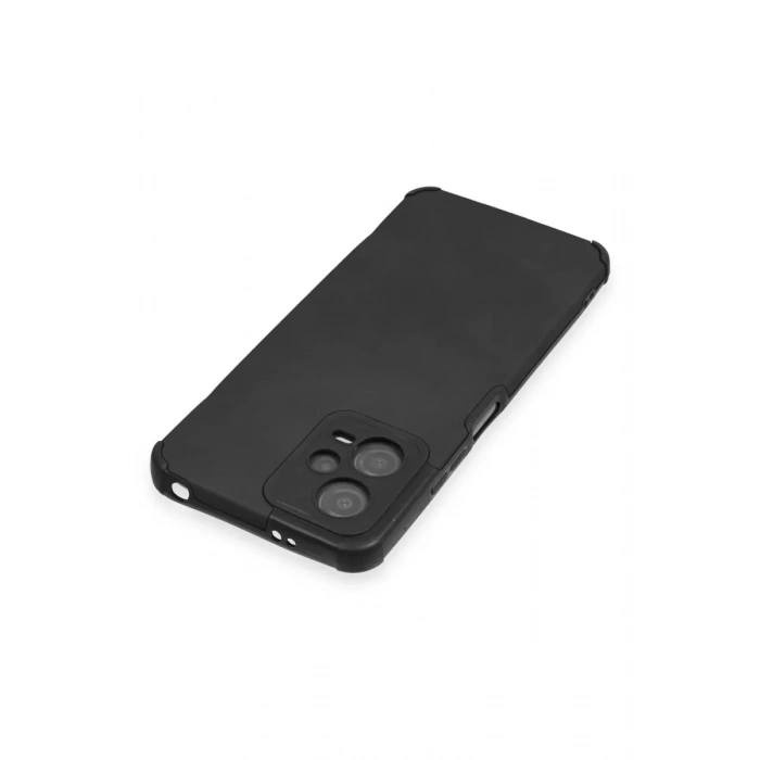 Xiaomi Redmi Note 12 5G Kılıf Loop Deri Silikon - Siyah