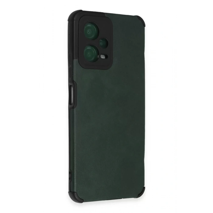 Xiaomi Redmi Note 12 5G Kılıf Loop Deri Silikon - Yeşil