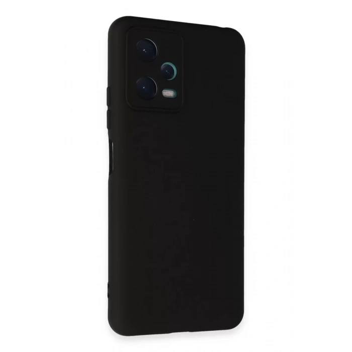 Xiaomi Redmi Note 12 5G Kılıf Nano içi Kadife Silikon - Siyah