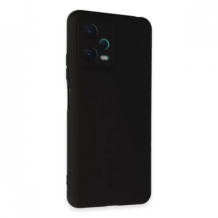Xiaomi Redmi Note 12 5G Kılıf Nano içi Kadife Silikon - Siyah