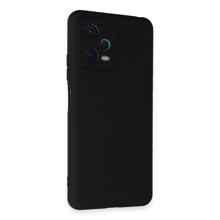 Xiaomi Redmi Note 12 5G Kılıf Nano içi Kadife Silikon - Siyah