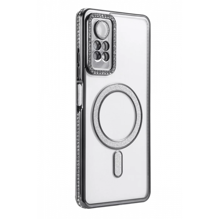Xiaomi Redmi Note 12 Pro 4G Joke Simli Magneticsafe Kılıf - Siyah