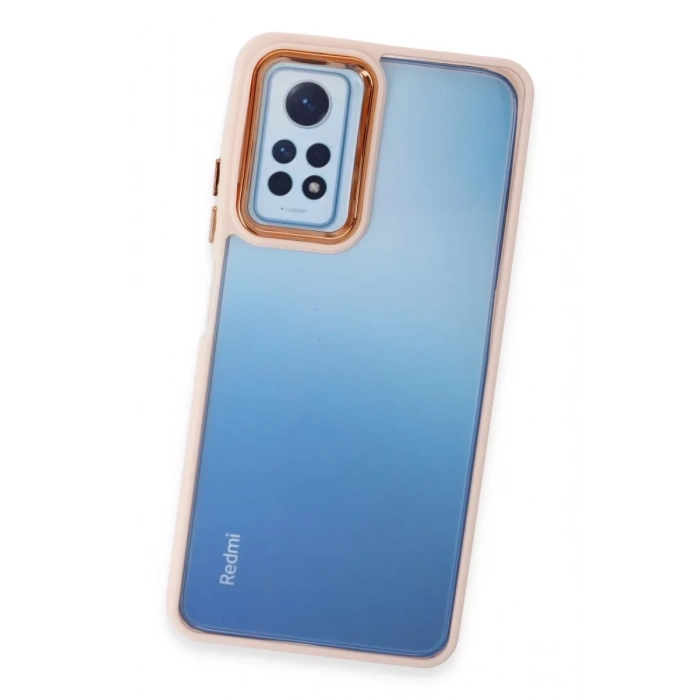 Xiaomi Redmi Note 12 Pro 4G Kılıf Dora Kapak - Pudra