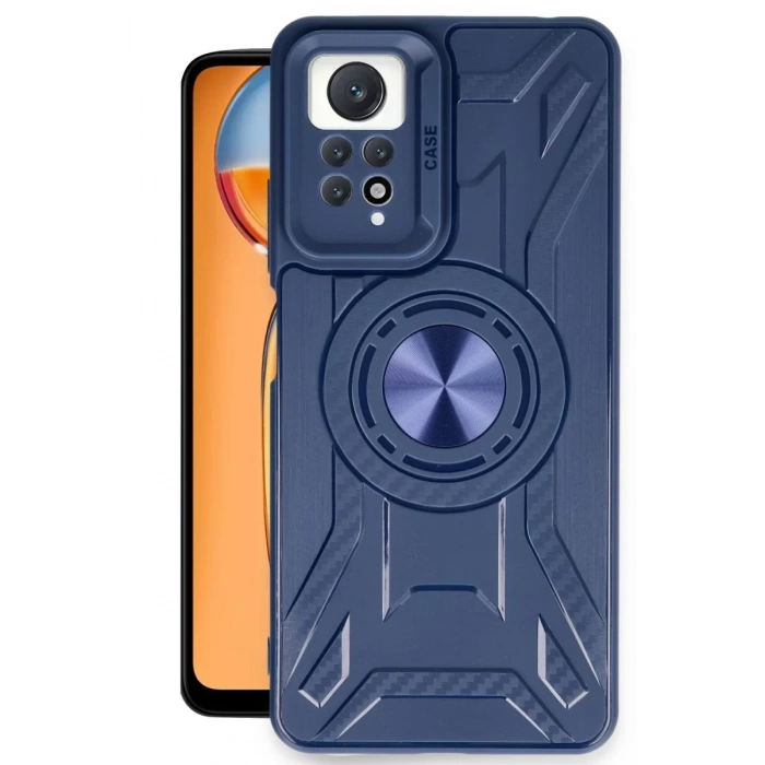 Xiaomi Redmi Note 12 Pro 4G Kılıf Lincoln Silikon - Lacivert