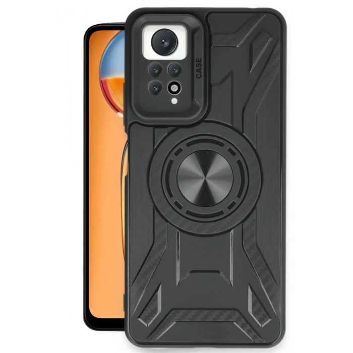 Xiaomi Redmi Note 12 Pro 4G Kılıf Lincoln Silikon - Siyah