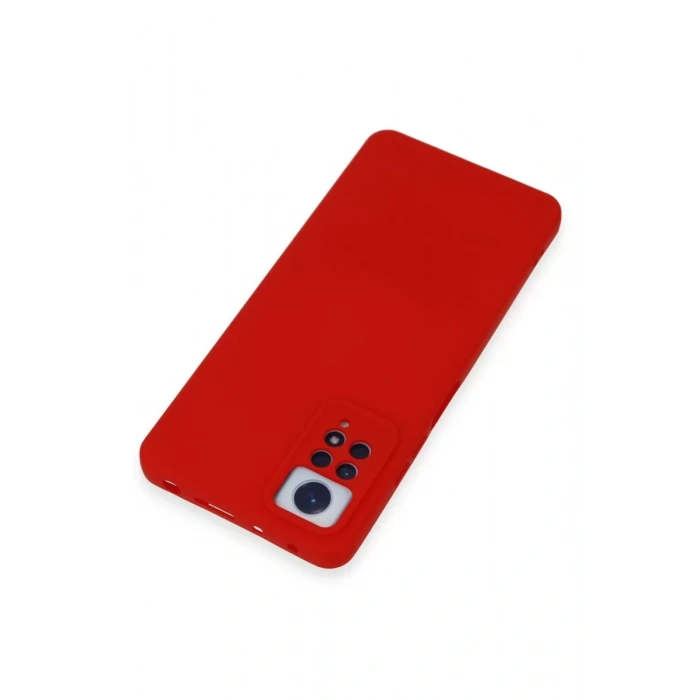 Xiaomi Redmi Note 12 Pro 4G Kılıf Nano içi Kadife Silikon - Kırmızı