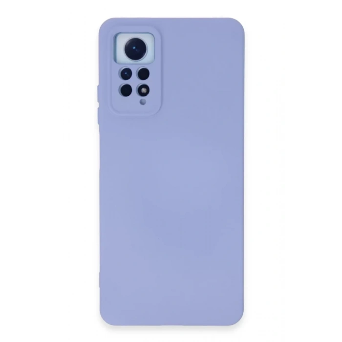 Xiaomi Redmi Note 12 Pro 4G Kılıf Nano içi Kadife Silikon - Lila