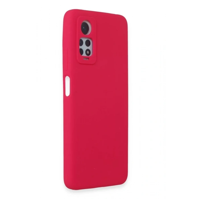 Xiaomi Redmi Note 12 Pro 4G Kılıf Nano içi Kadife Silikon - Pembe