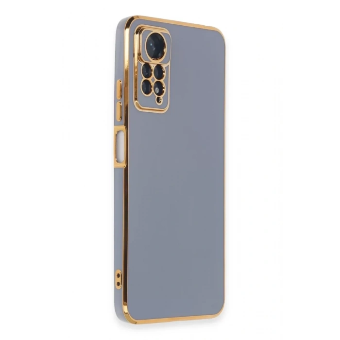 Xiaomi Redmi Note 12 Pro 4G Kılıf Volet Silikon - Mavi