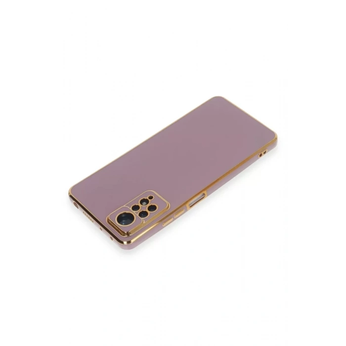 Xiaomi Redmi Note 12 Pro 4G Kılıf Volet Silikon - Mor