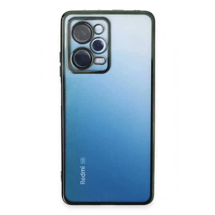 Xiaomi Redmi Note 12 Pro 5G Kılıf Lensli Silikon - Yeşil