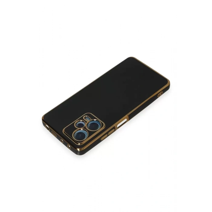 Xiaomi Redmi Note 12 Pro Plus Kılıf Volet Silikon - Siyah
