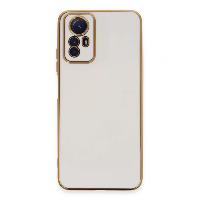 Xiaomi Redmi Note 12S Kılıf Volet Silikon - Beyaz