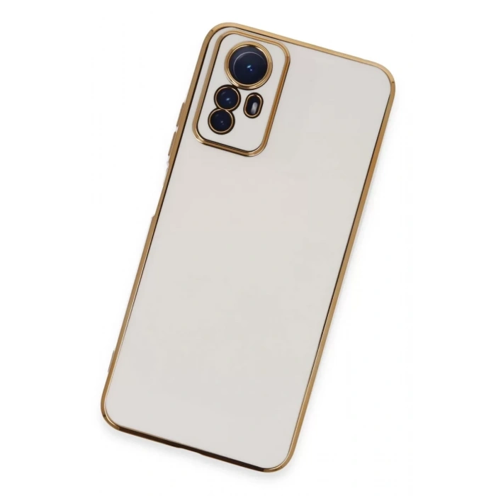 Xiaomi Redmi Note 12S Kılıf Volet Silikon - Beyaz