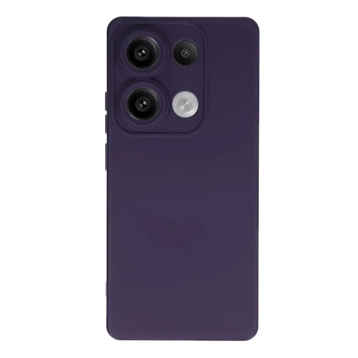 Xiaomi Redmi Note 13 4G Kılıf Nano içi Kadife Silikon - Lacivert