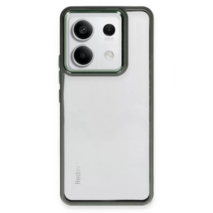 Xiaomi Redmi Note 13 4G Kılıf Power Silikon - Koyu Yeşil