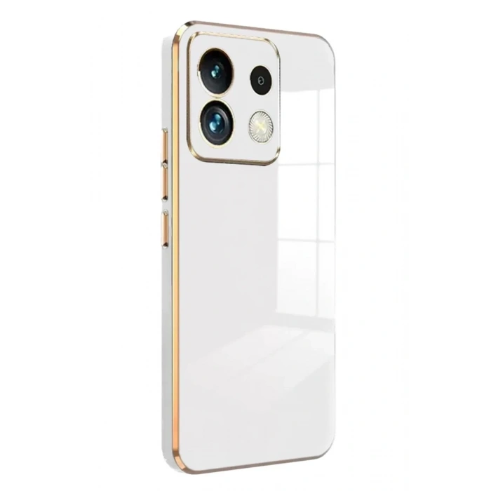 Xiaomi Redmi Note 13 5G Kılıf Volet Silikon - Beyaz