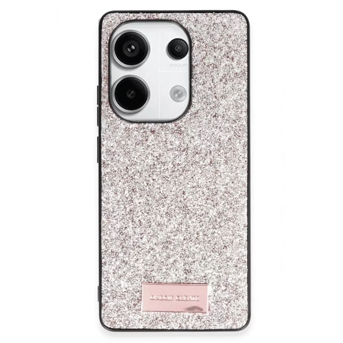 Xiaomi Redmi Note 13 Pro 4G Bright Simli Kapak - Gold