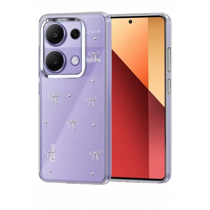 Xiaomi Redmi Note 13 Pro 4G Fiyonk Desenli Kapak - Desen 1