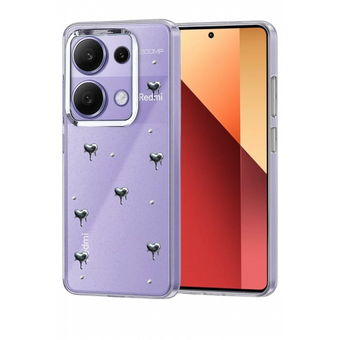 Xiaomi Redmi Note 13 Pro 4G Fiyonk Desenli Kapak - Desen 3