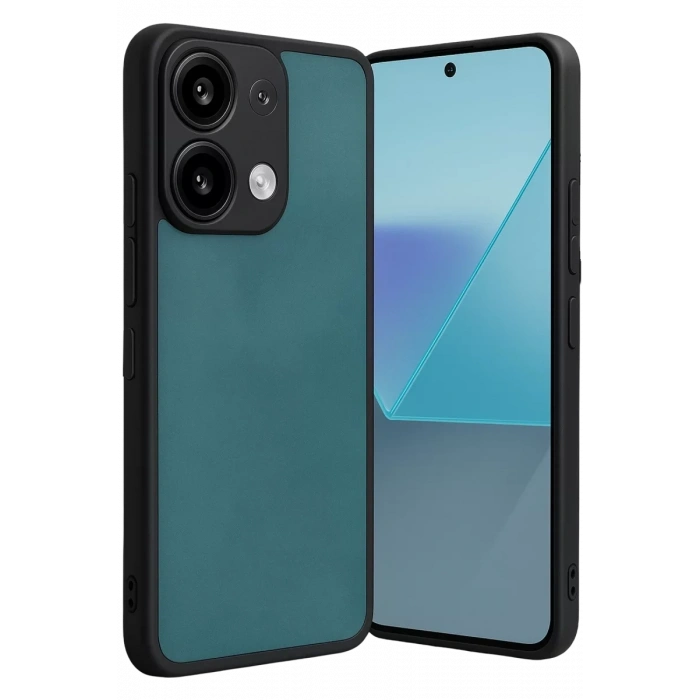 Xiaomi Redmi Note 13 Pro 4G Kılıf Aras Deri Kapak - Açık Yeşil
