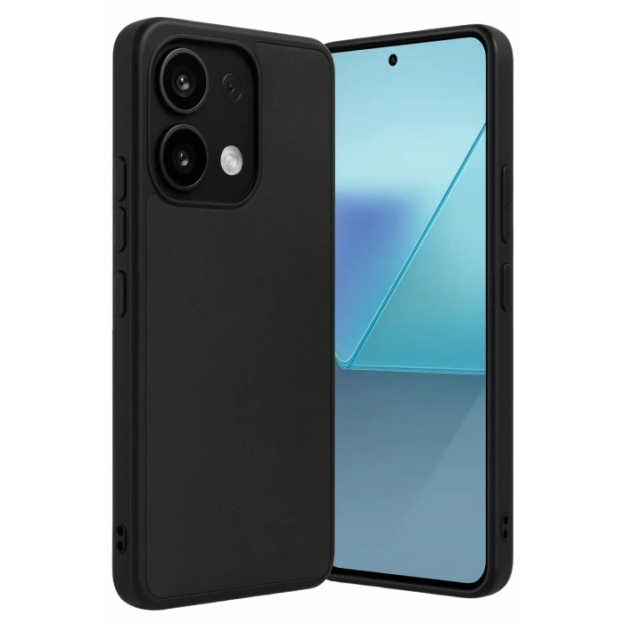 Xiaomi Redmi Note 13 Pro 4G Kılıf Aras Deri Kapak - Siyah