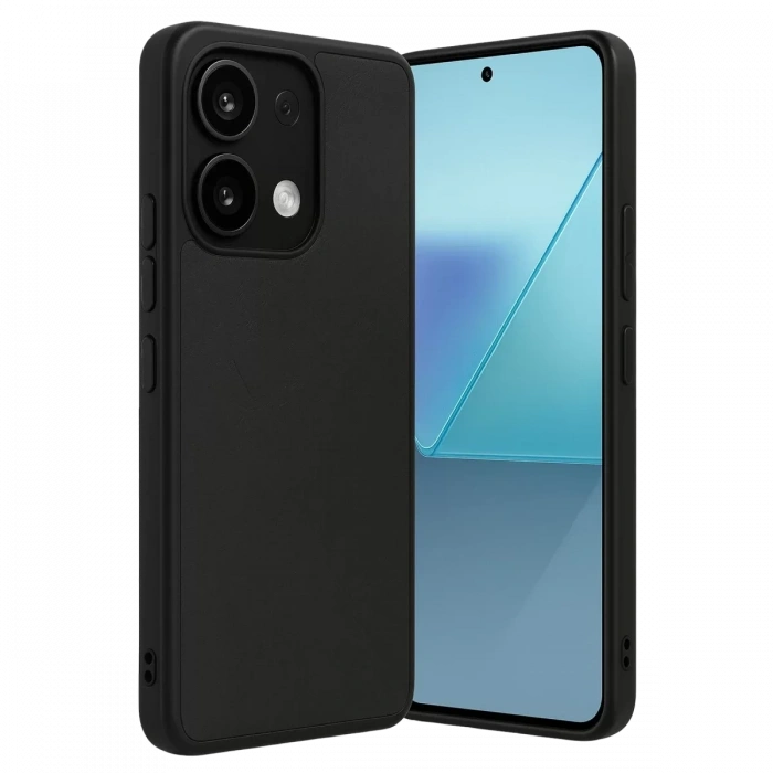 Xiaomi Redmi Note 13 Pro 4G Kılıf Aras Deri Kapak - Siyah
